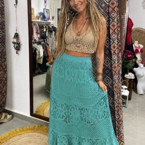 FALDA CROCHET
