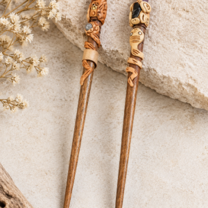 PINCHOS DE MADERA PARA EL PELO