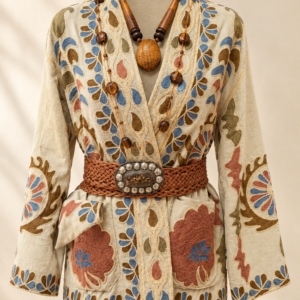 CHAQUETA BORDADA BOHEMIA